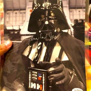 James Earl Jones signed ✍🏼 (Rp)